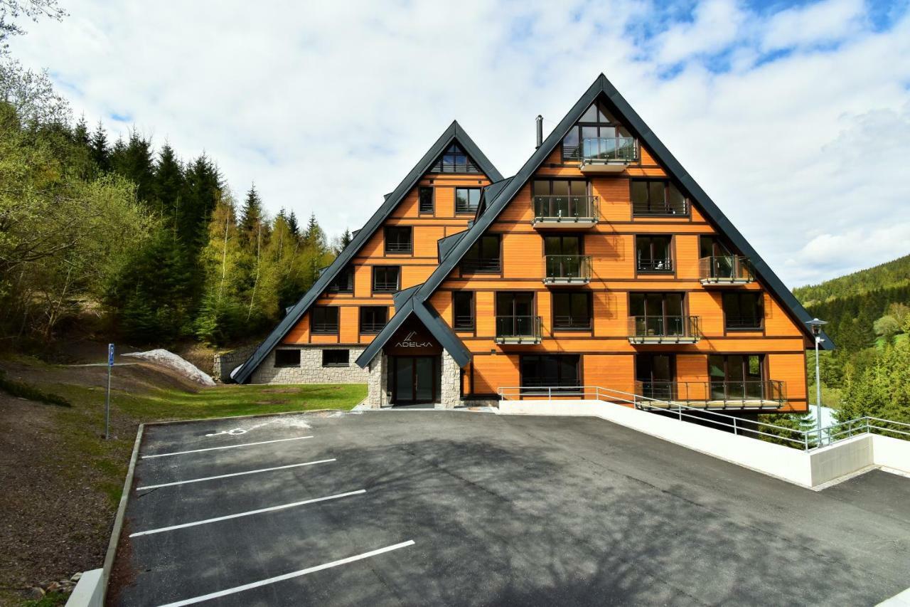 Apartment Adélka 104 with private whirlpool Špindlerŭv Mlýn Esterno foto