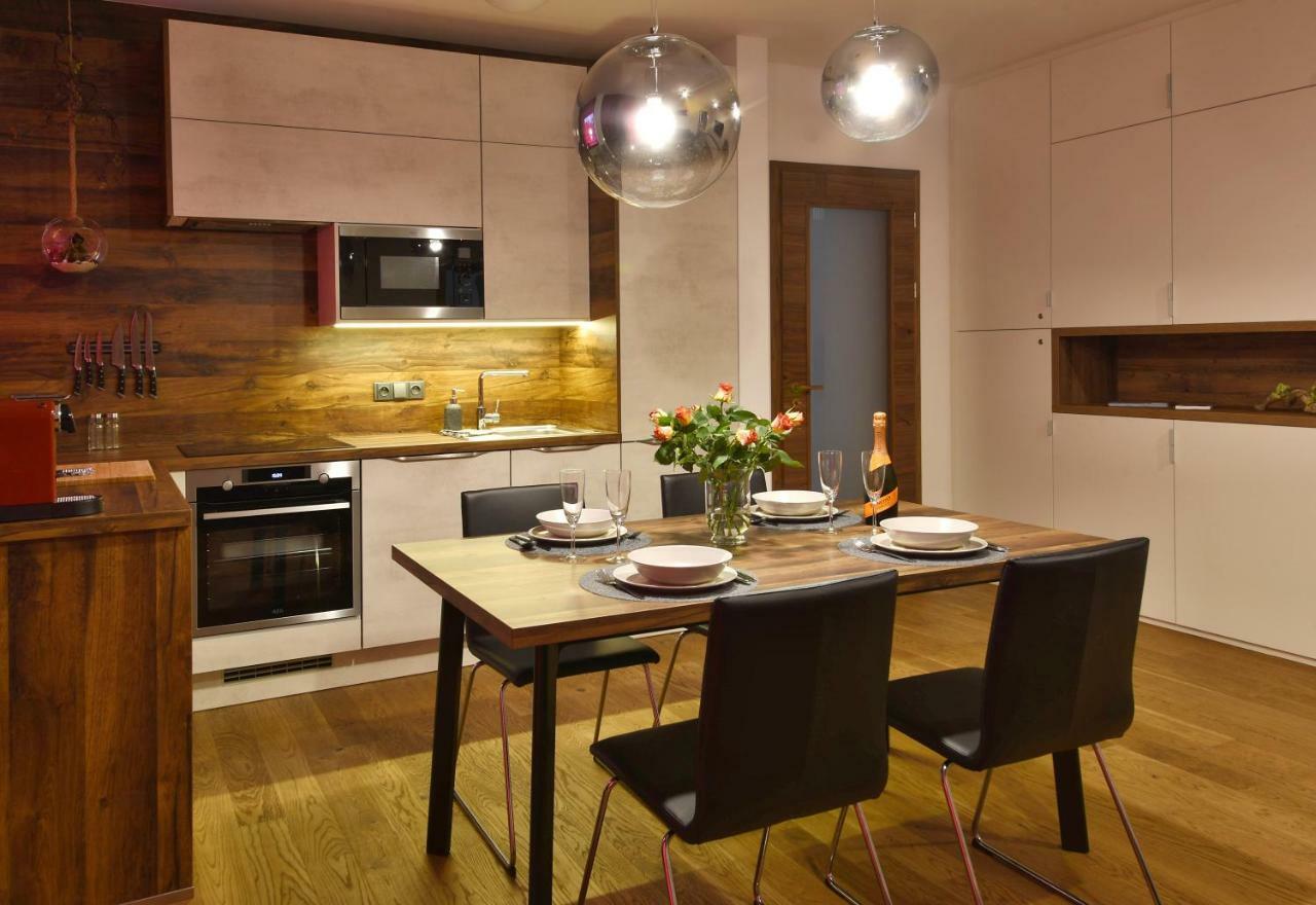 Apartment Adélka 104 with private whirlpool Špindlerŭv Mlýn Esterno foto