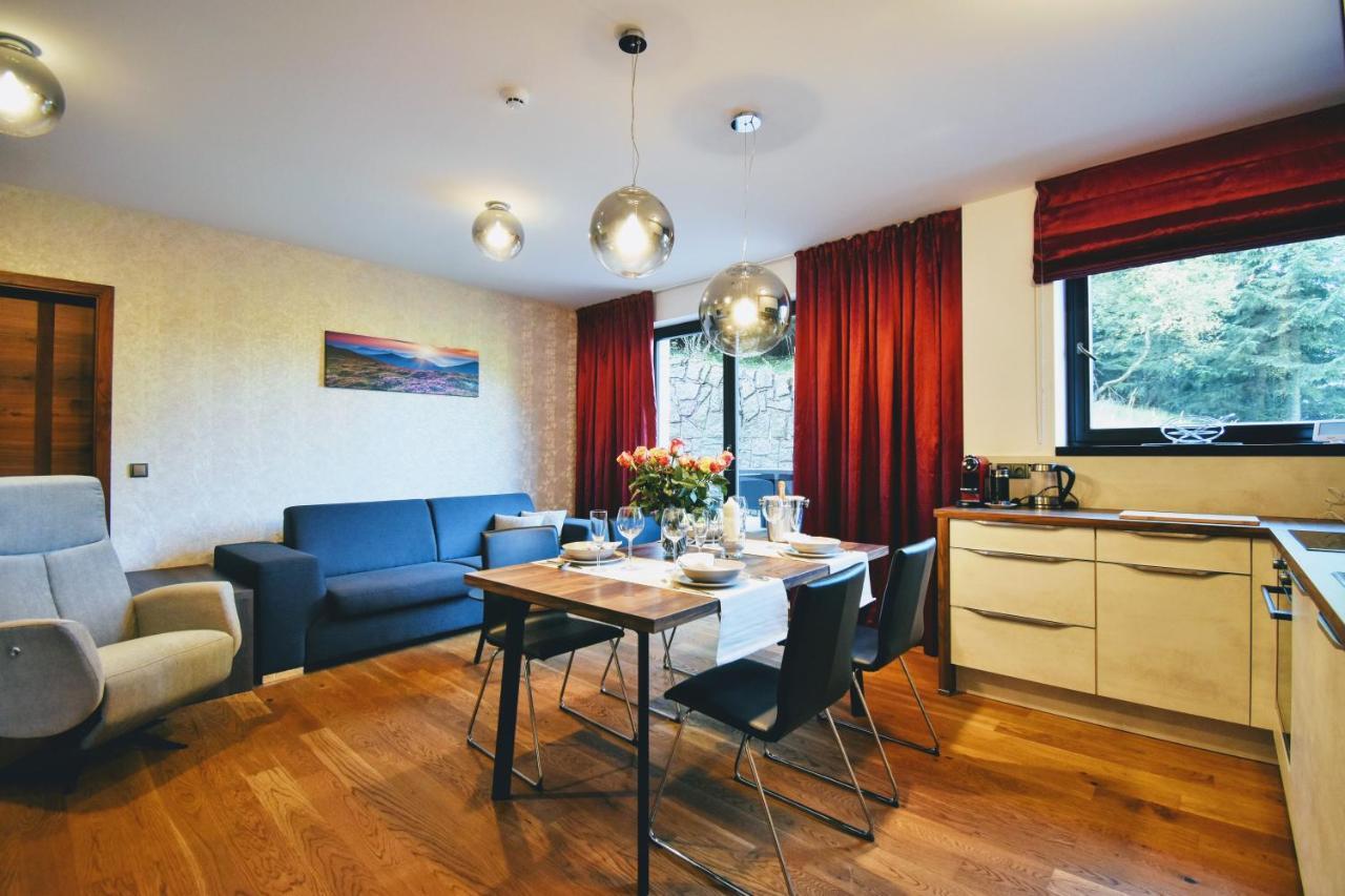 Apartment Adélka 104 with private whirlpool Špindlerŭv Mlýn Esterno foto